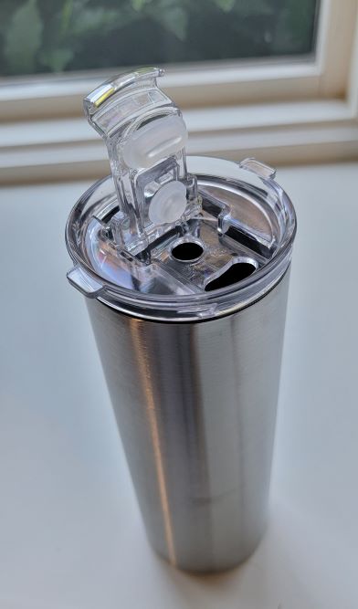 20oz Custom Skinny Straight (Flip Top)