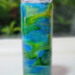 Alcohol Ink Swirl w/ Glitter